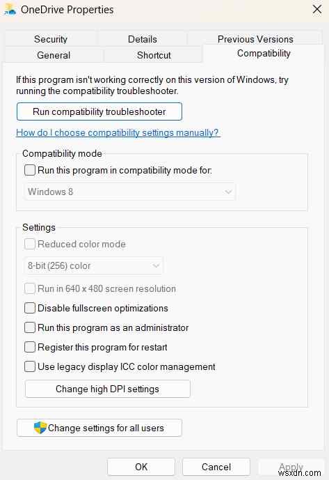 How To Fix Compatibility Troubleshooter not Working on Windows 11