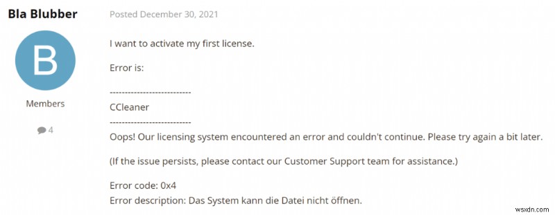 CCleaner Error Code 0x4? Here Are 7 Easy Fixes!