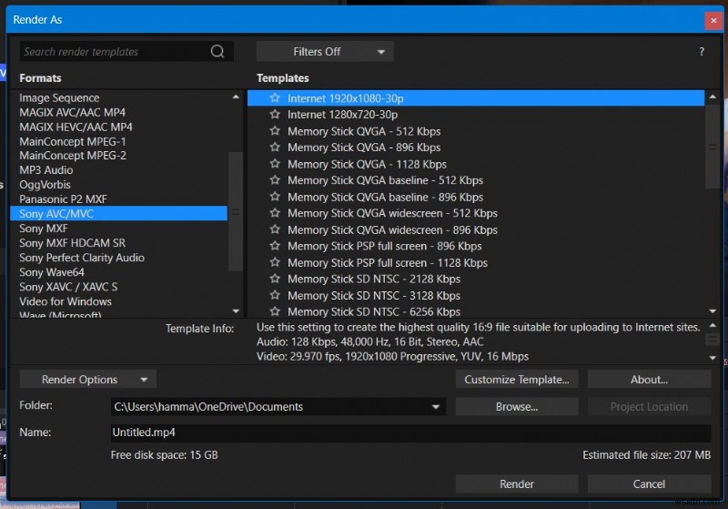 [Tutorial] Best Sony Vegas Pro Render Settings!