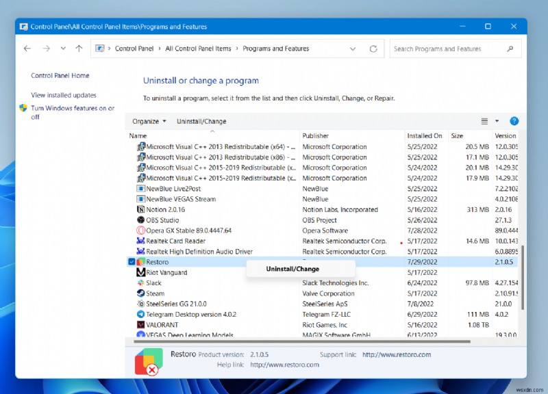 Restoro Won’t Uninstall On Windows 11? 4 Best Fixes!