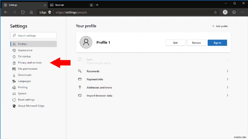 How to configure Microsoft Edge Insider for increased browsing privacy