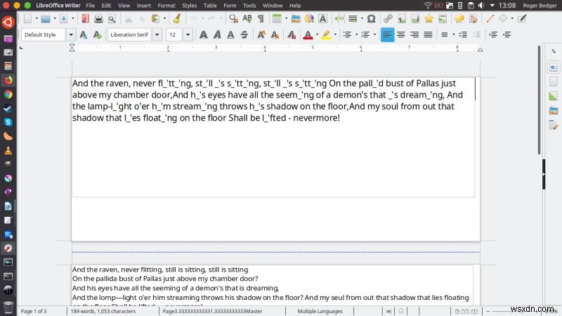 OCRFeeder - Where images go to text