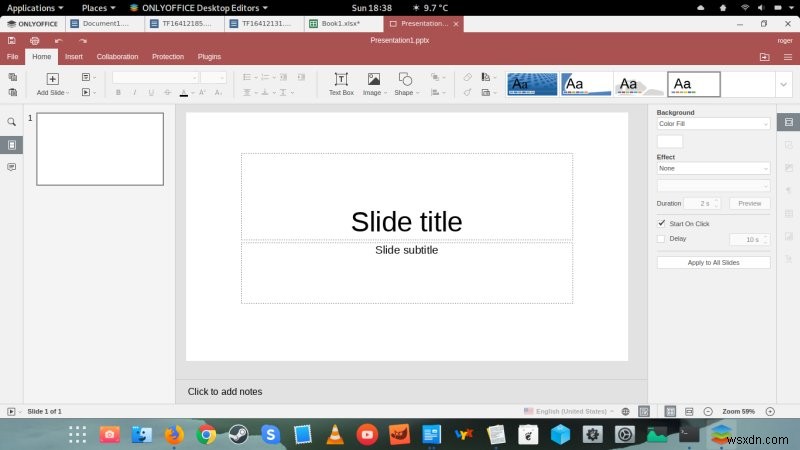 OnlyOffice Desktop Editors review - A challenger appears