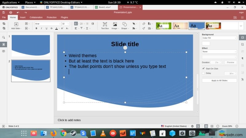 OnlyOffice Desktop Editors review - A challenger appears