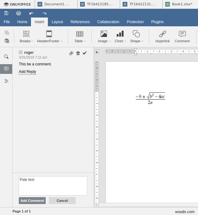 OnlyOffice Desktop Editors review - A challenger appears