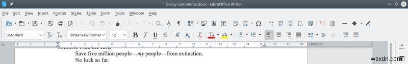 Make LibreOffice more productive under Plasma