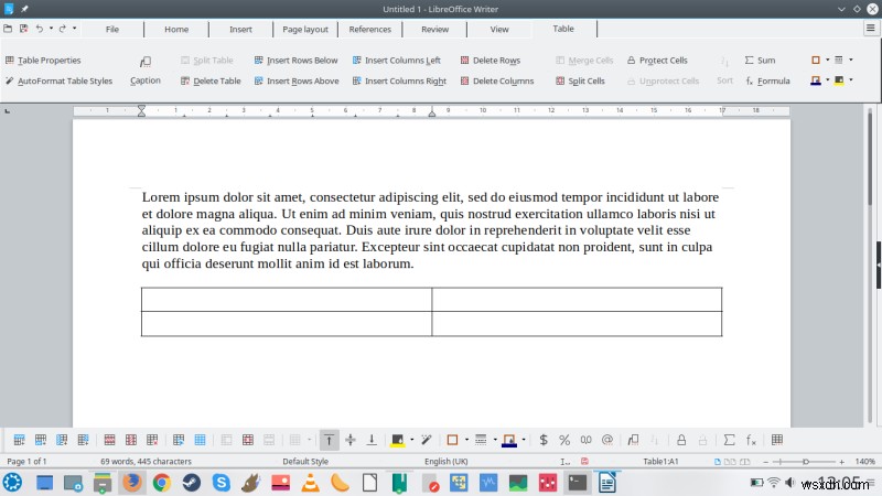 LibreOffice 6.0 - Goodness, Gracious, Great Fonts of Fire!