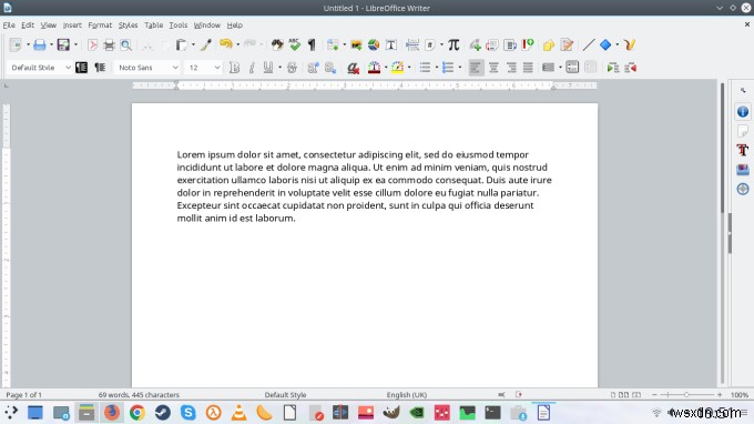 Improve LibreOffice interface fonts in KDE