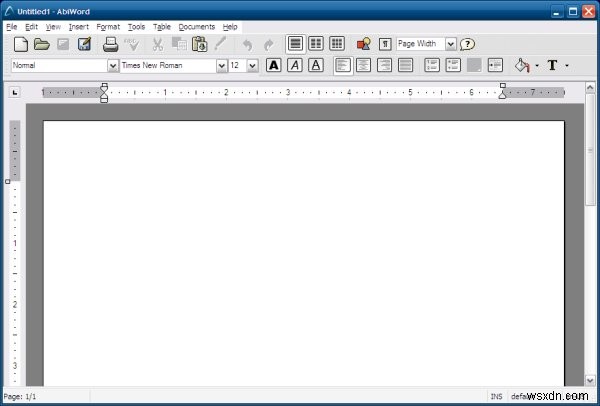 AbiWord - the underestimated word processor
