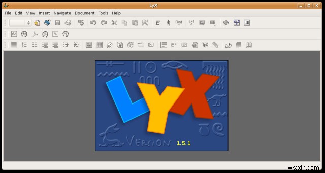 LyX - A mighty document processor