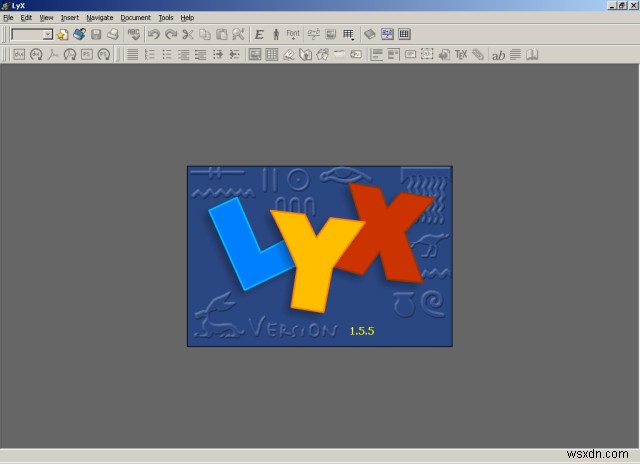 LyX - A mighty document processor