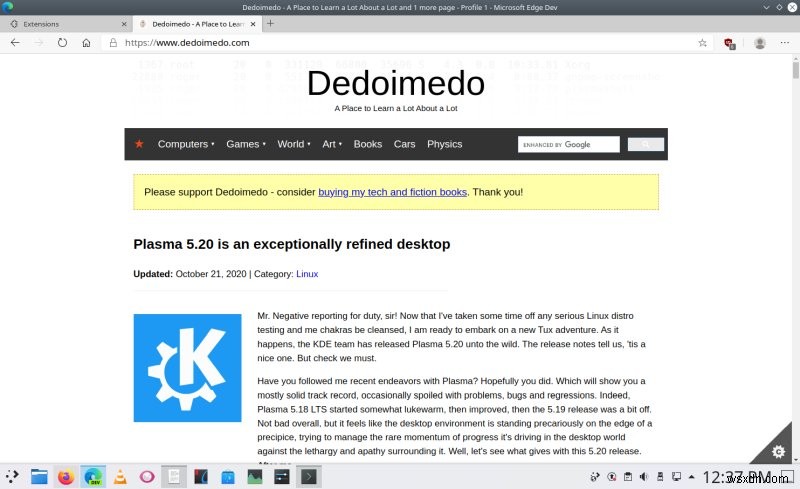 Microsoft Edge for Linux - A challenger appears