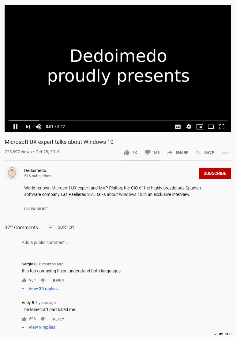 Youtube shenanigans - comments not loading, cookies not saved