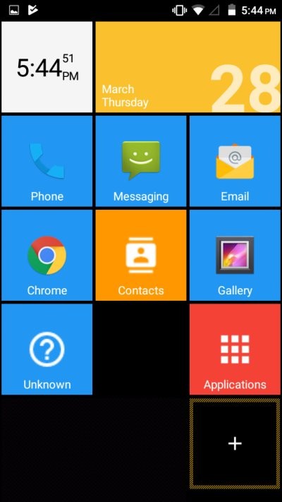 Make Android look like Windows Phone - 2019 test