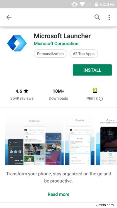 Make Android look like Windows Phone - 2019 test