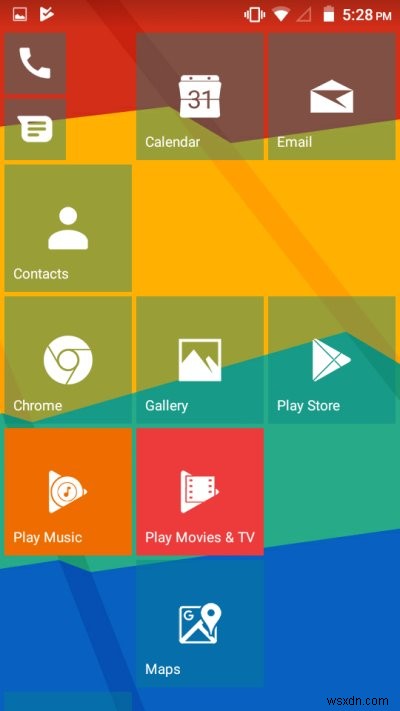 Make Android look like Windows Phone - 2019 test