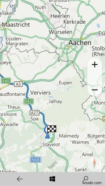 HERE versus Microsoft versus Windows ... maps
