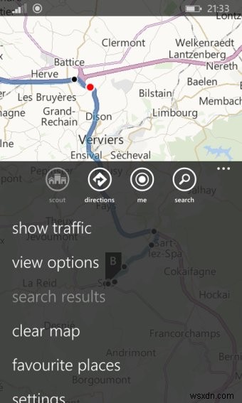 HERE versus Microsoft versus Windows ... maps