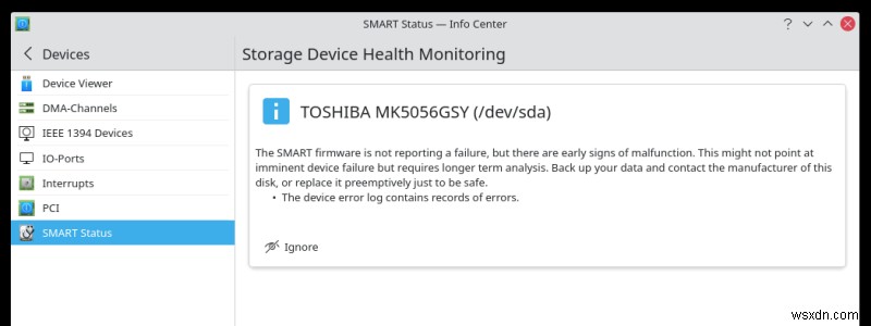 My 2010 HP Pavilion laptop (also) running KDE neon