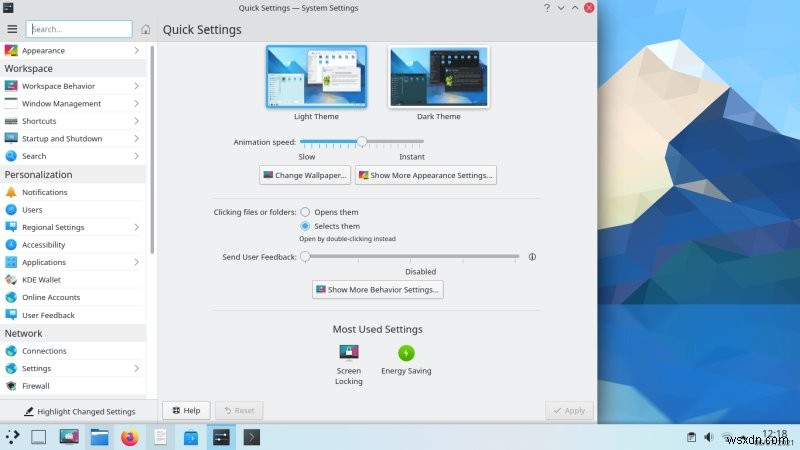 My 2010 HP Pavilion laptop (also) running KDE neon