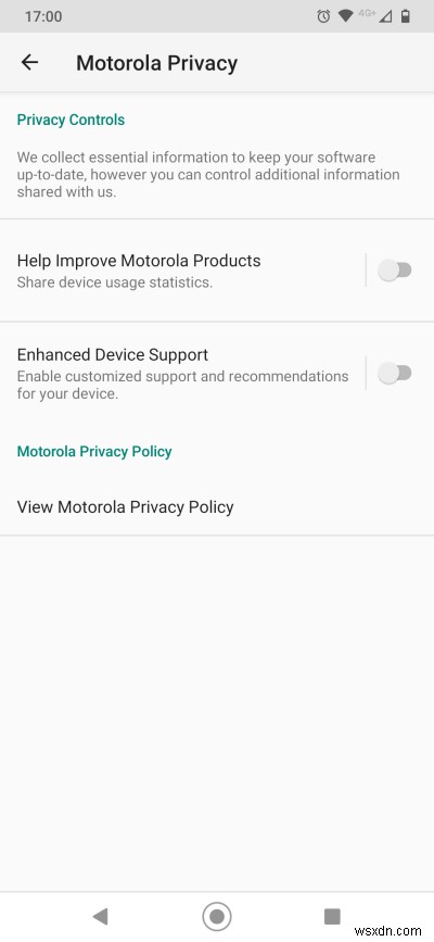 Motorola One Zoom & upgrade to Android 10
