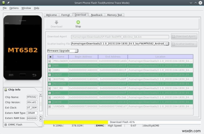Aquaris E4.5 Ubuntu Phone - With Android