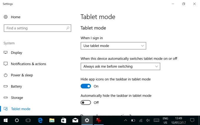 HP Stream 7, Windows 10, accessibility and future