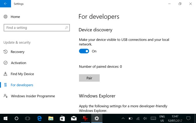 HP Stream 7, Windows 10, accessibility and future