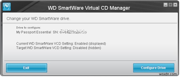 How to remove hidden Virtual CD (VCD) partitions on your Western Digital external disks