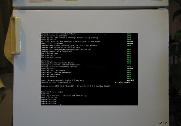 Make your fridge run Linux!