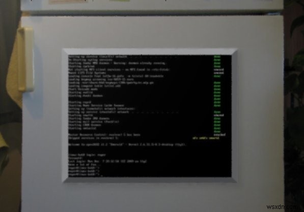 Make your fridge run Linux!
