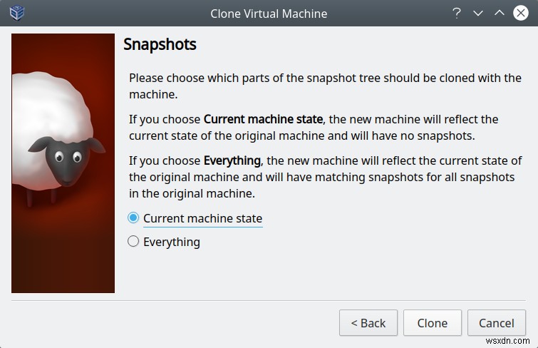 VirtualBox: resize hard disk - with modifyhd and snapshots