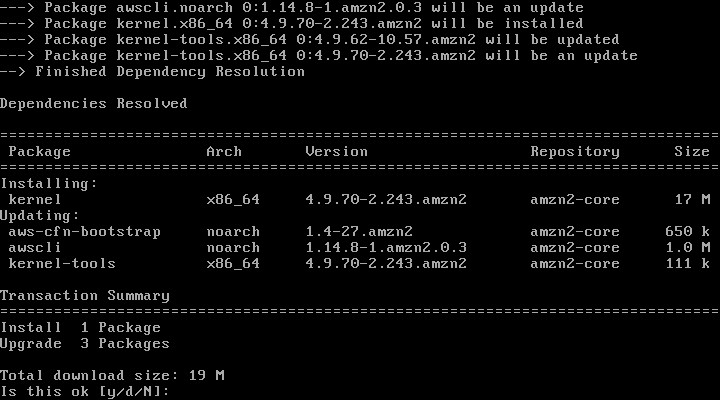 Amazon Linux 2 - Who nicked my cheese?
