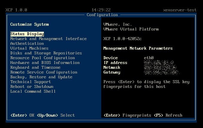Xen Cloud Platform (XCP) - Review & tutorial
