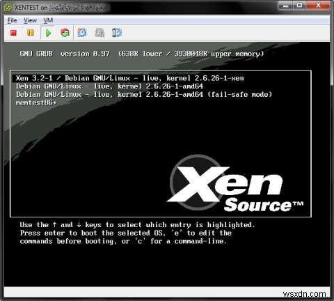 Explore Xen virtualization with Xen Live CD
