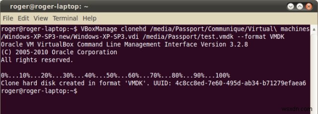 How to convert VirtualBox VDI to VMware VMDK disks