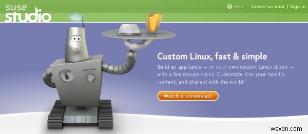 SUSE Studio - Make your own Linux