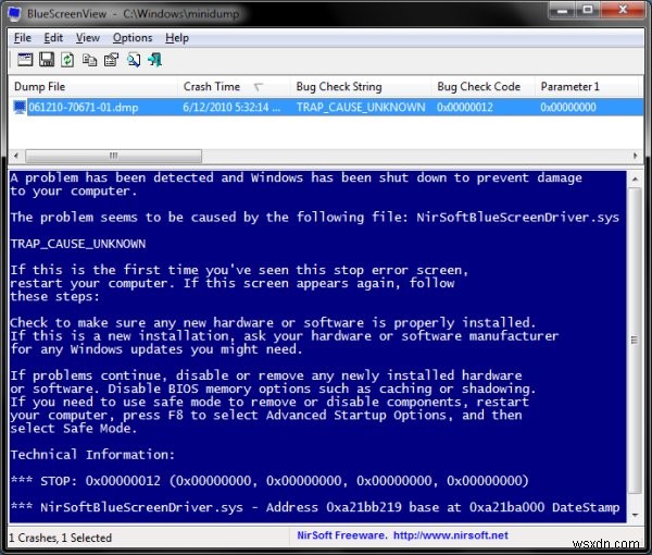 Windows BSOD analysis - A thorough usage guide