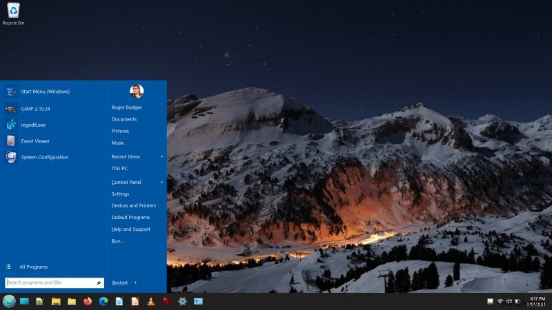 How to use a classic menu in Windows 11 with Open-Shell