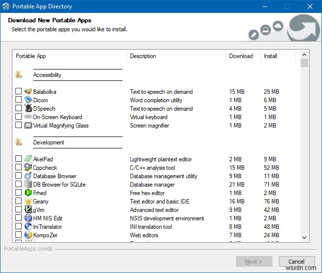 PortableApps - Mobility, convenience, value