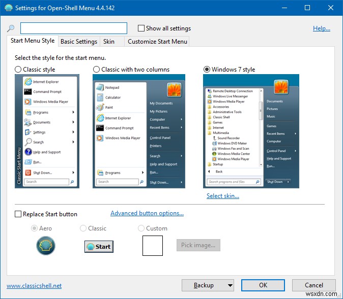Open-Shell - Classic Shell Reborn, and pretty neat too