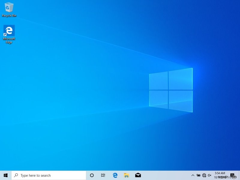 Windows 10 recent builds & local account setup