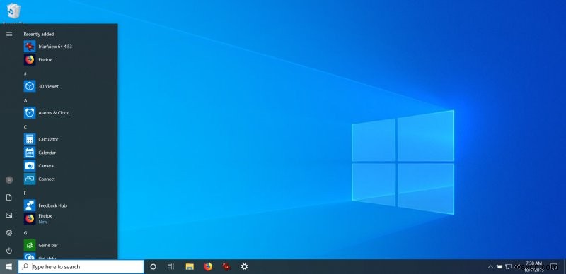 Windows 10 recent builds & local account setup