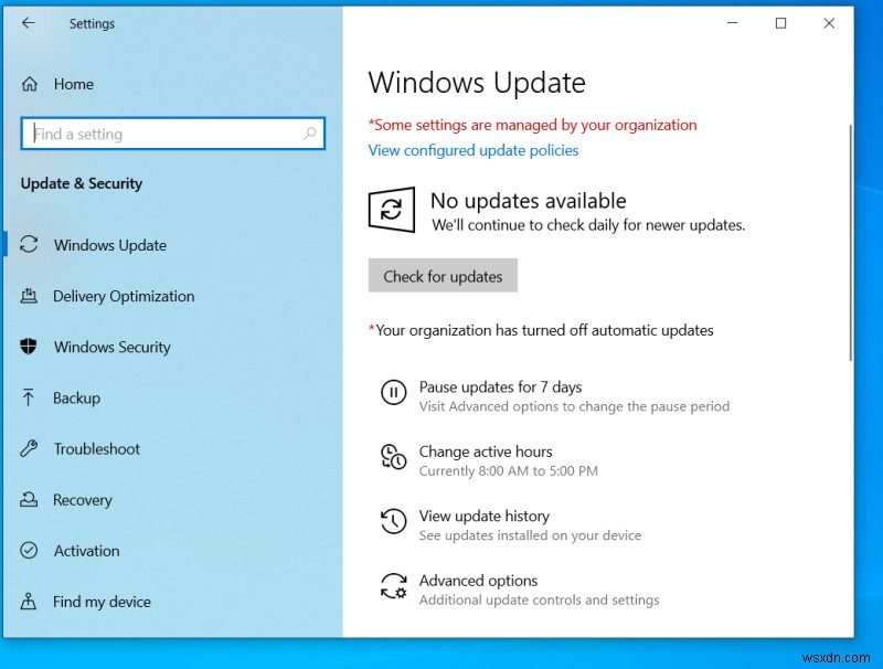 Windows 10 recent builds & local account setup