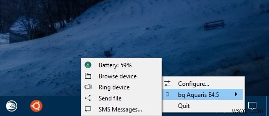 KDE Connect on Windows - Sneak a peak