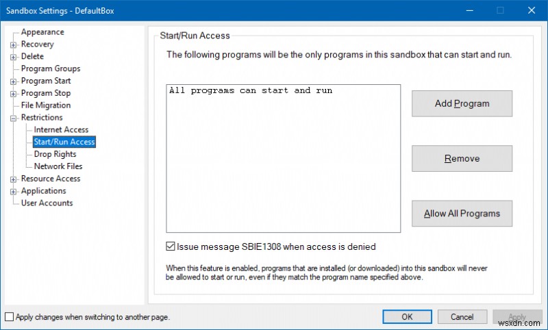 Sandboxie review - Application isolation for experts