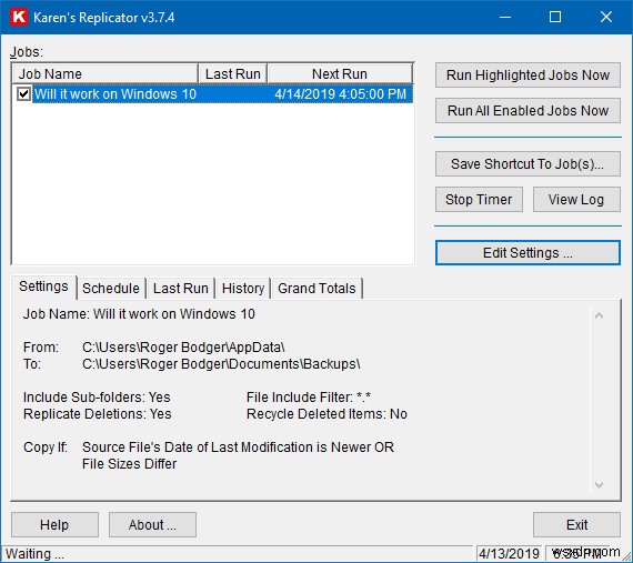 Karens Replicator - Works on Windows 10 once more