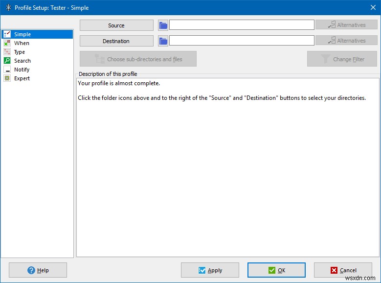 SyncBack Free review - Its elementary, data