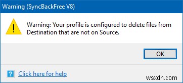 SyncBack Free review - Its elementary, data