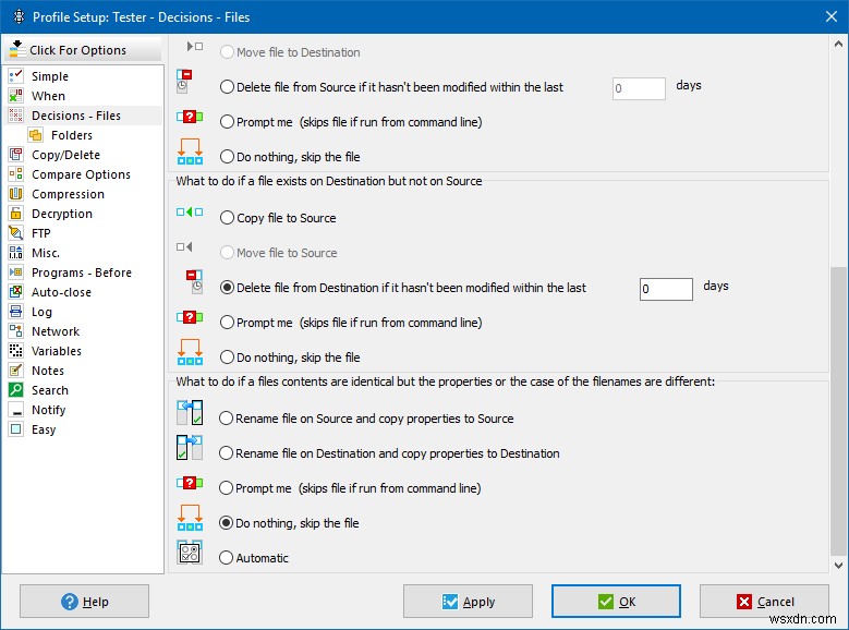 SyncBack Free review - Its elementary, data